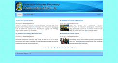 Desktop Screenshot of kalipuro.banyuwangikab.go.id