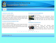 Tablet Screenshot of kalipuro.banyuwangikab.go.id