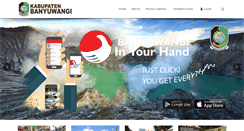 Desktop Screenshot of banyuwangikab.go.id