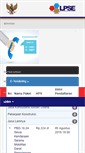 Mobile Screenshot of lpse.banyuwangikab.go.id