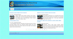 Desktop Screenshot of kalibaru.banyuwangikab.go.id
